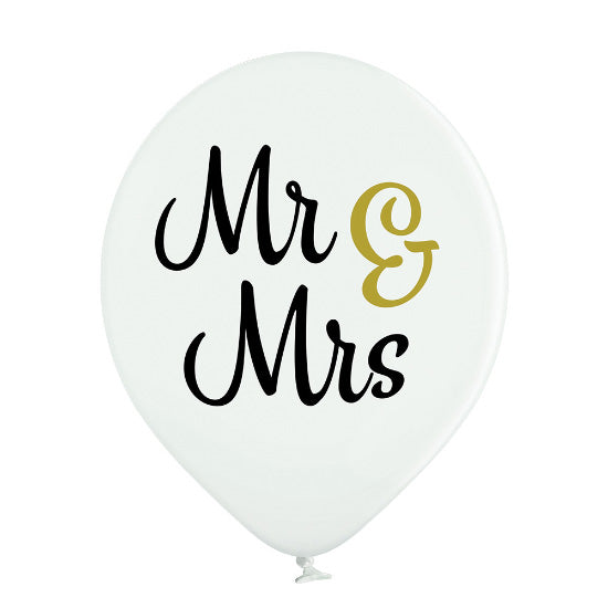 belbal-mr-mrs-luftballon-6-stk-wei-pastell-30cm image 2
