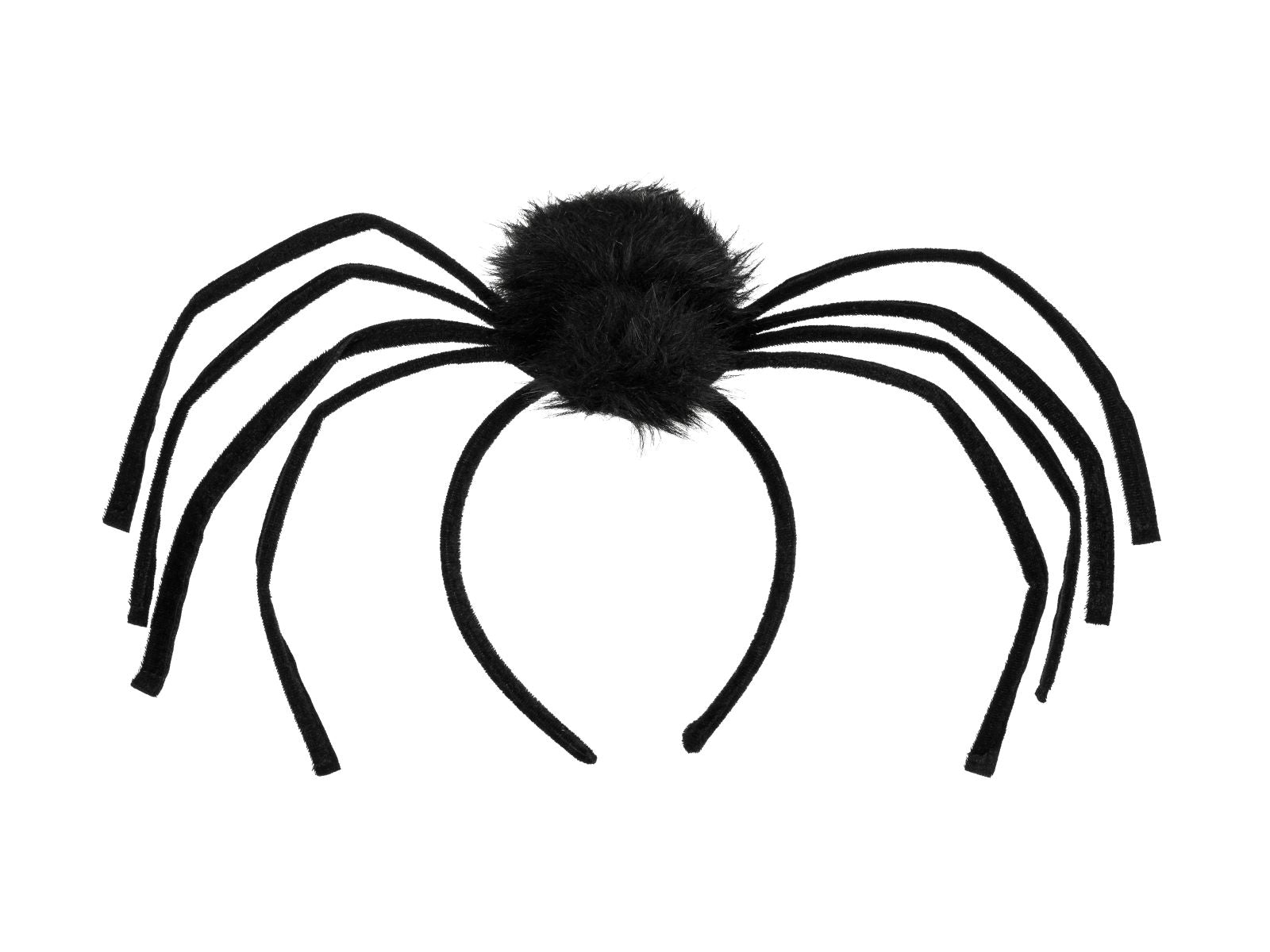 das-kost-mland-accessoires-halloween-haarreif-spinne-schwarz image 1