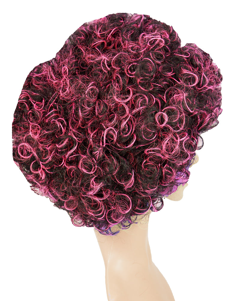 das-kost-mland-afro-locken-per-cke-pink-schwarz-f-r-erwachsene image 2