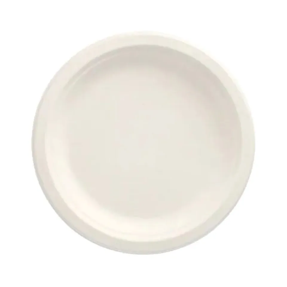 zuckerrohr-teller-pure-wei-rund-18cm-12-st-ck image 1