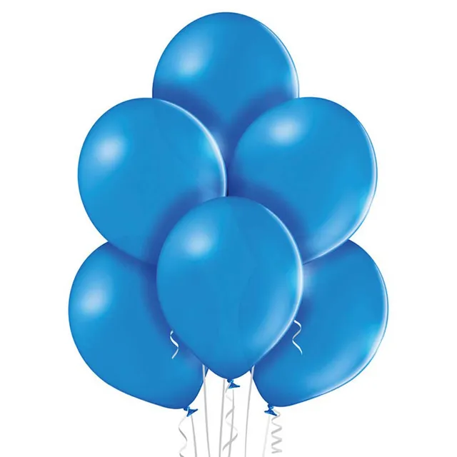 das-kost-mland-dekorationen-luftballon-mittelblau-25-stk-30cm image 1