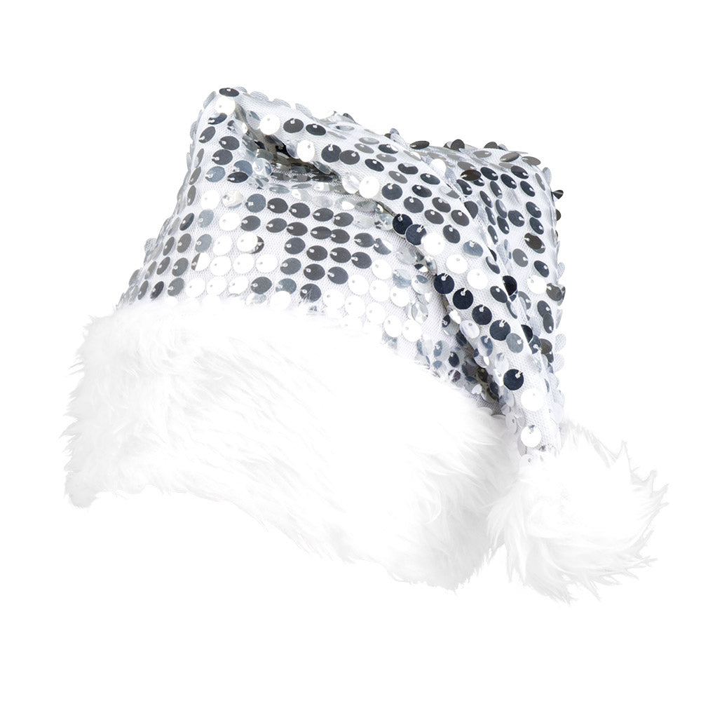 das-kost-mland-nikolausm-tze-pailletten-silber-glitzer image 2