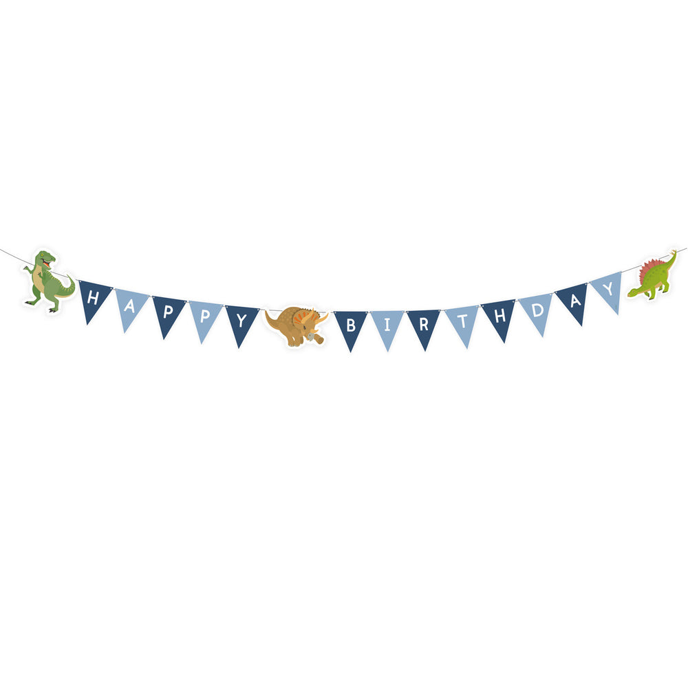 das-kost-mland-happy-dinosaurier-girlande-happy-birthday-180cm image 1