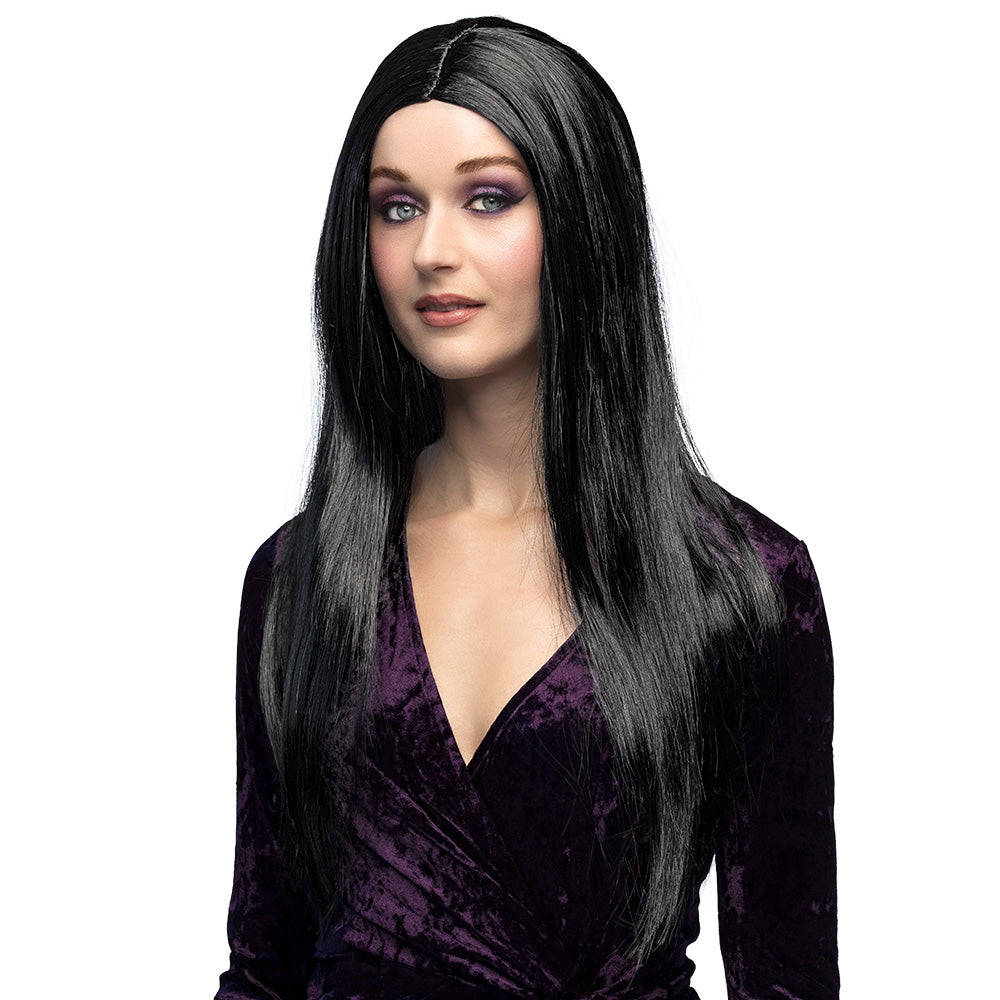 das-kost-mland-accessoires-per-cke-hexe-aurora-damen-schwarz-lang image 1