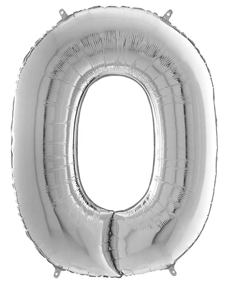 das-kost-mland-riesenzahl-folienballon-silber-66cm-zahl-0 image 1