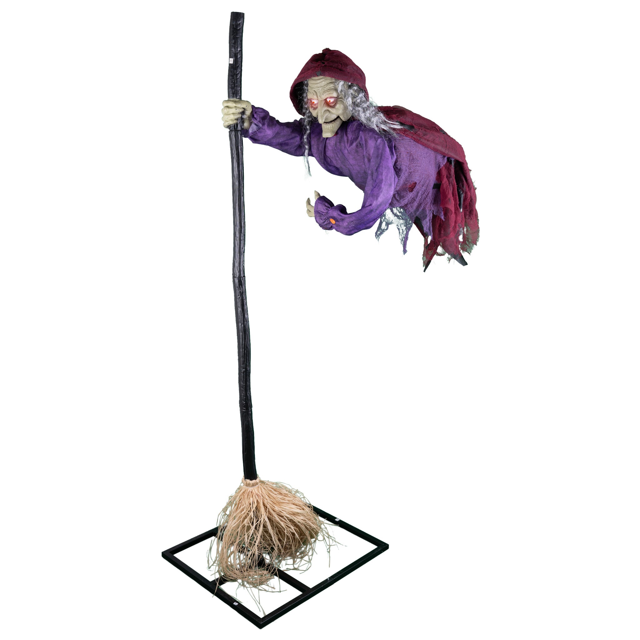 das-kost-mland-accessoires-fliegende-hexe-besen-195-cm image 1