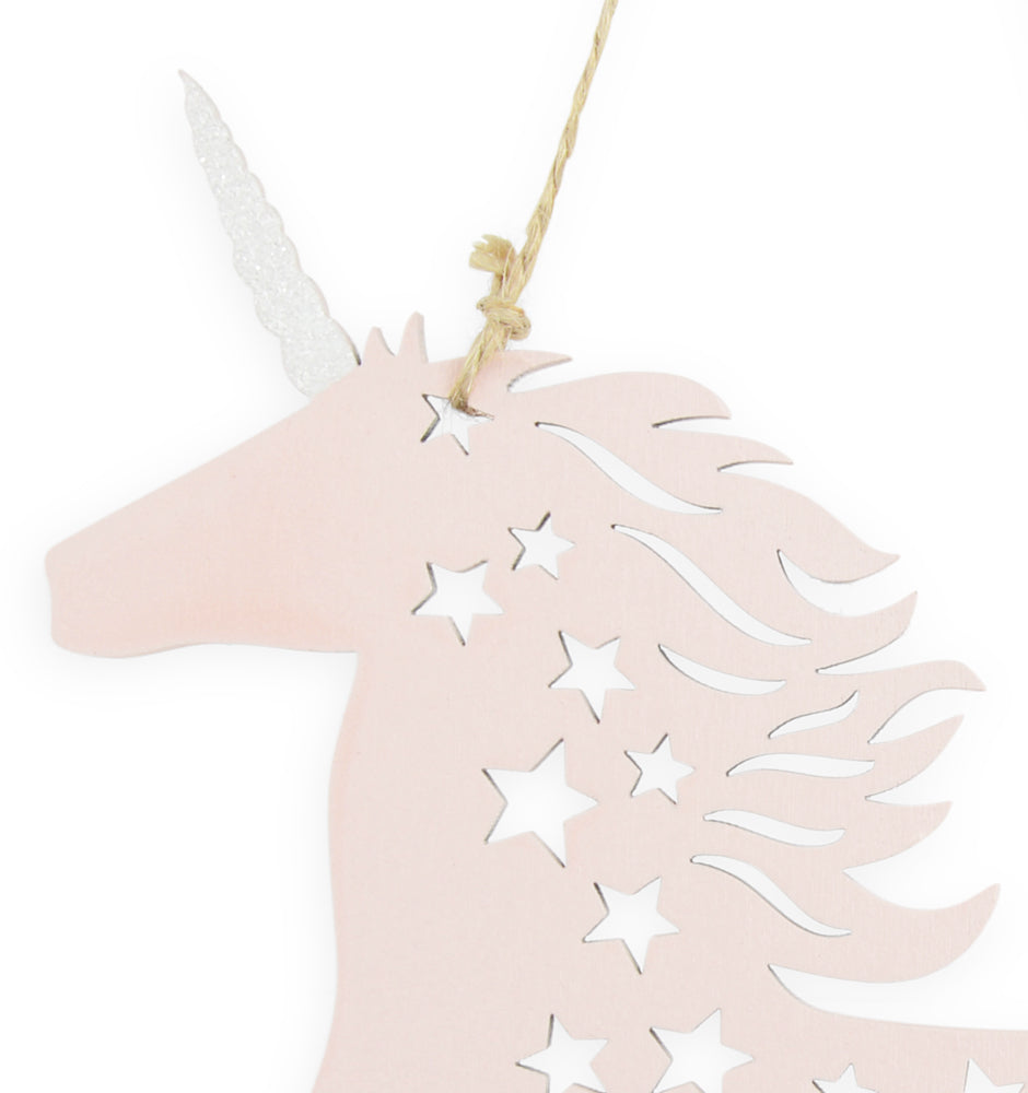 riffelmacher-einhorn-dekofigur-zum-h-ngen-rosa-21-cm image 2