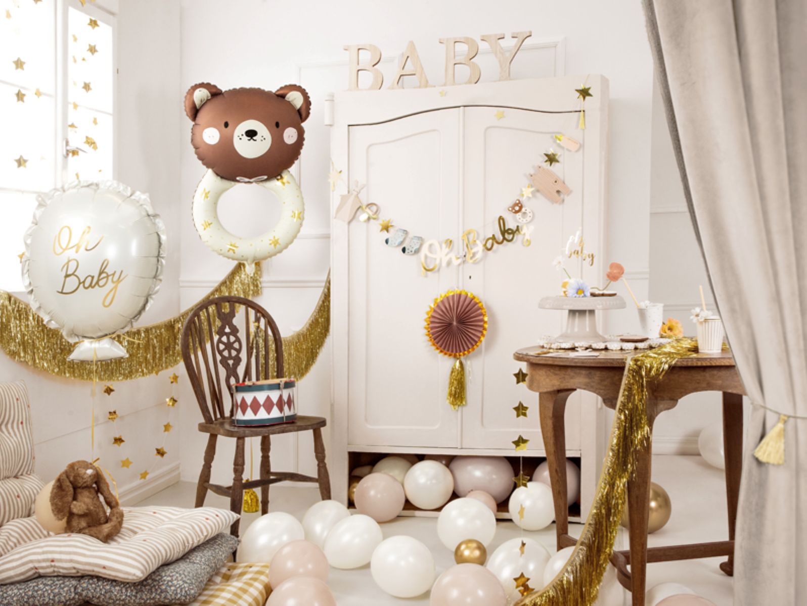 das-kost-mland-dekorationen-folienballon-teddyb-r-rassel-61x88cm image 5