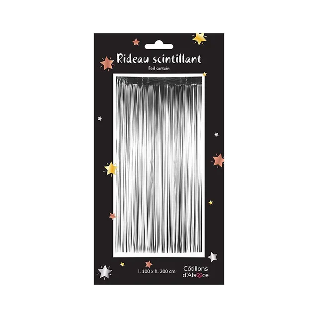 das-kost-mland-dekorationen-t-rvorhang-silber-1x2-m-folie-party image 1