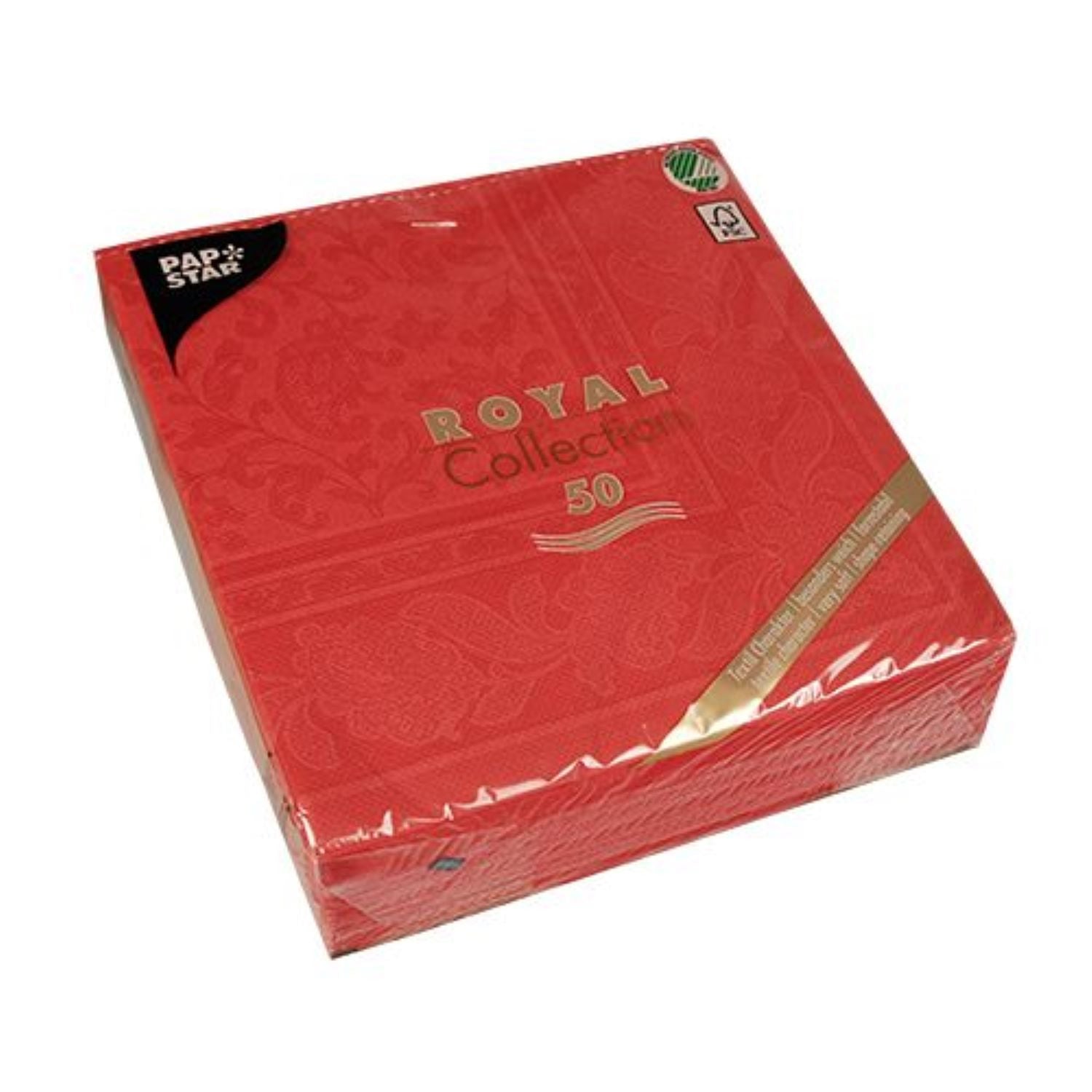 das-kost-mland-servietten-ornaments-rot-40x40-cm-50-stk image 3