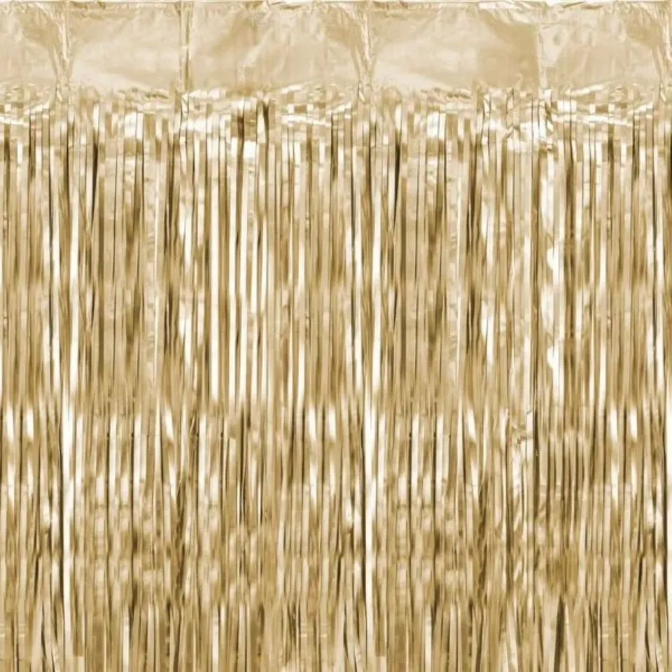 das-kost-mland-t-rvorhang-lametta-luxusgold-100x200-cm image 1