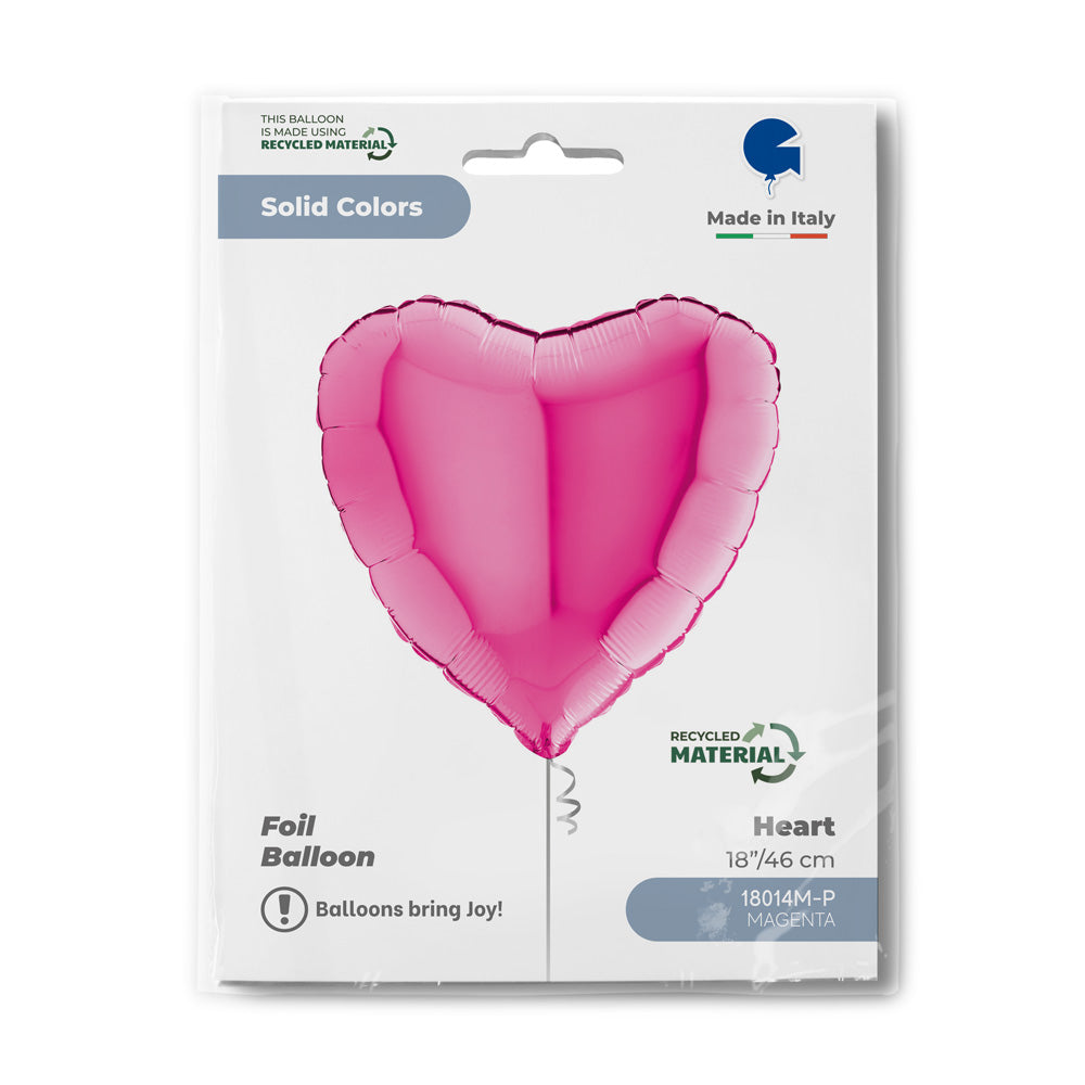 das-kost-mland-herz-folienballon-uni-magenta-46cm image 2