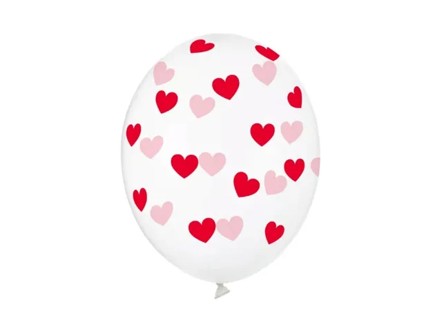 das-kost-mland-dekorationen-luftballon-30cm-rote-herzen-50-stk image 1
