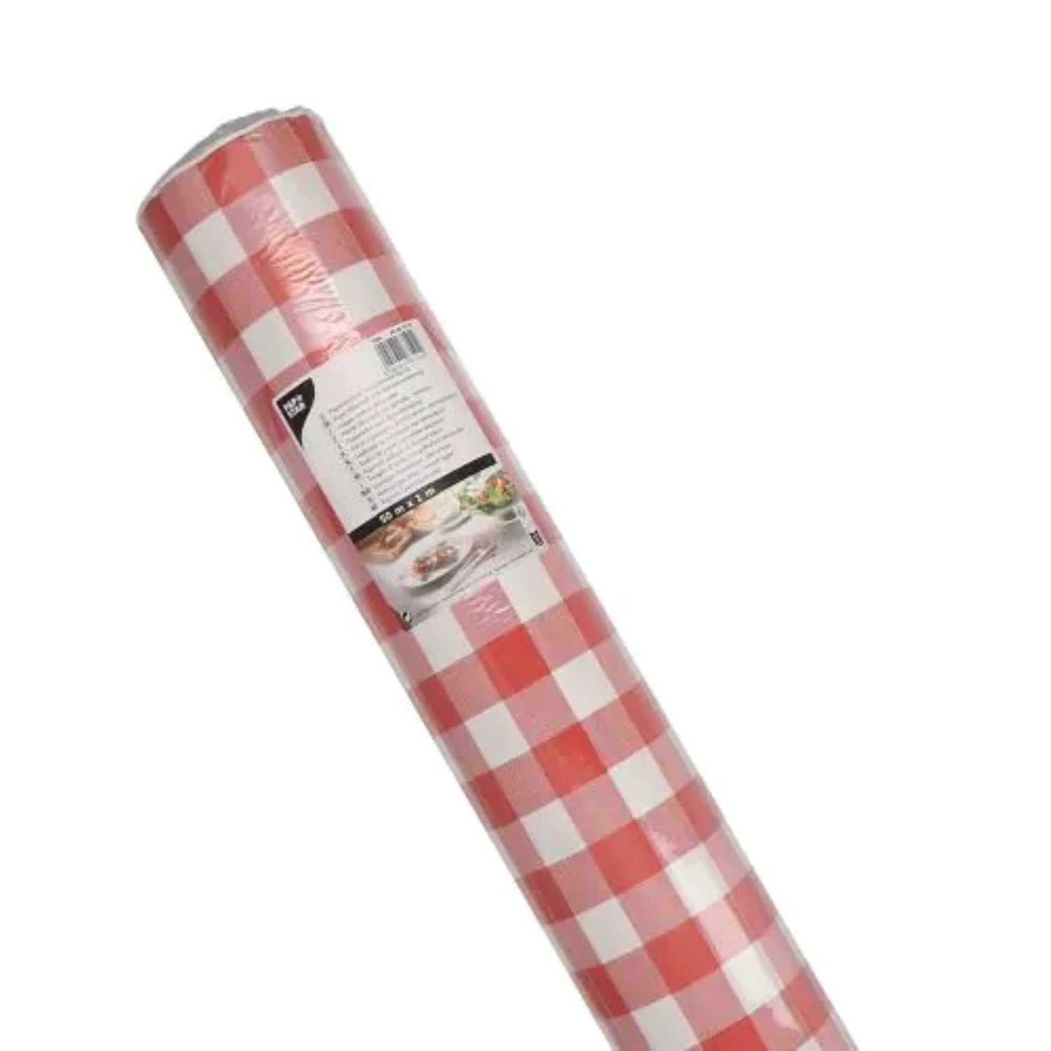 das-kost-mland-tischdecke-papier-damast-50x1-m-vichy-rot image 2