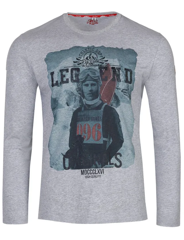 piz-pal-unterhaching-langarmshirt-herren-grau-m-baumwolle image 1