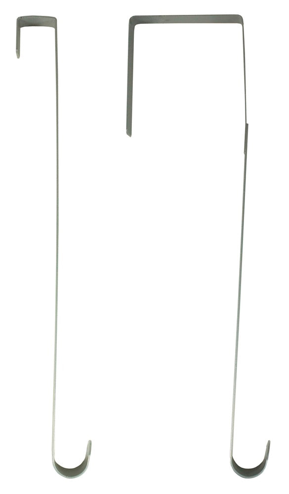das-kost-mland-dekorationen-t-rhaken-f-r-kr-nze-26cm-silber-2stk image 2
