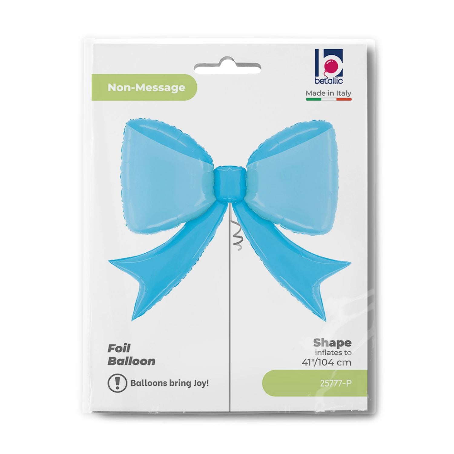 das-kost-mland-folienballon-schleife-blau-90-cm-41-zoll image 2