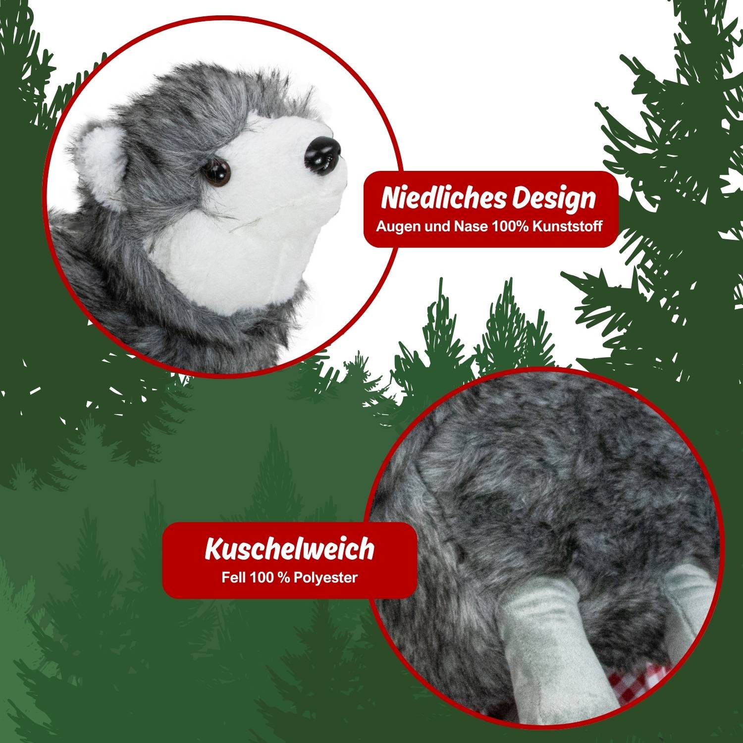 das-kost-mland-wolf-handtasche-pl-sch-grau-30x40x13-cm image 6