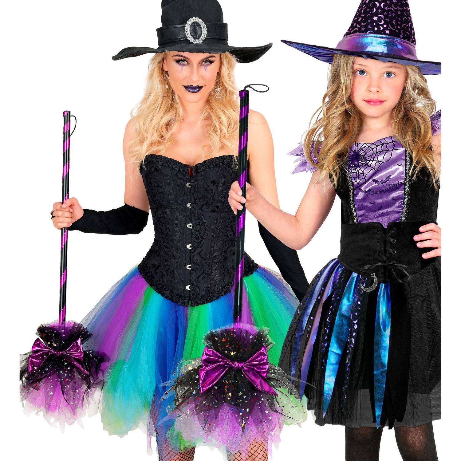 das-kost-mland-hexenbesen-85-cm-kost-mbesen-violett-schwarz image 5