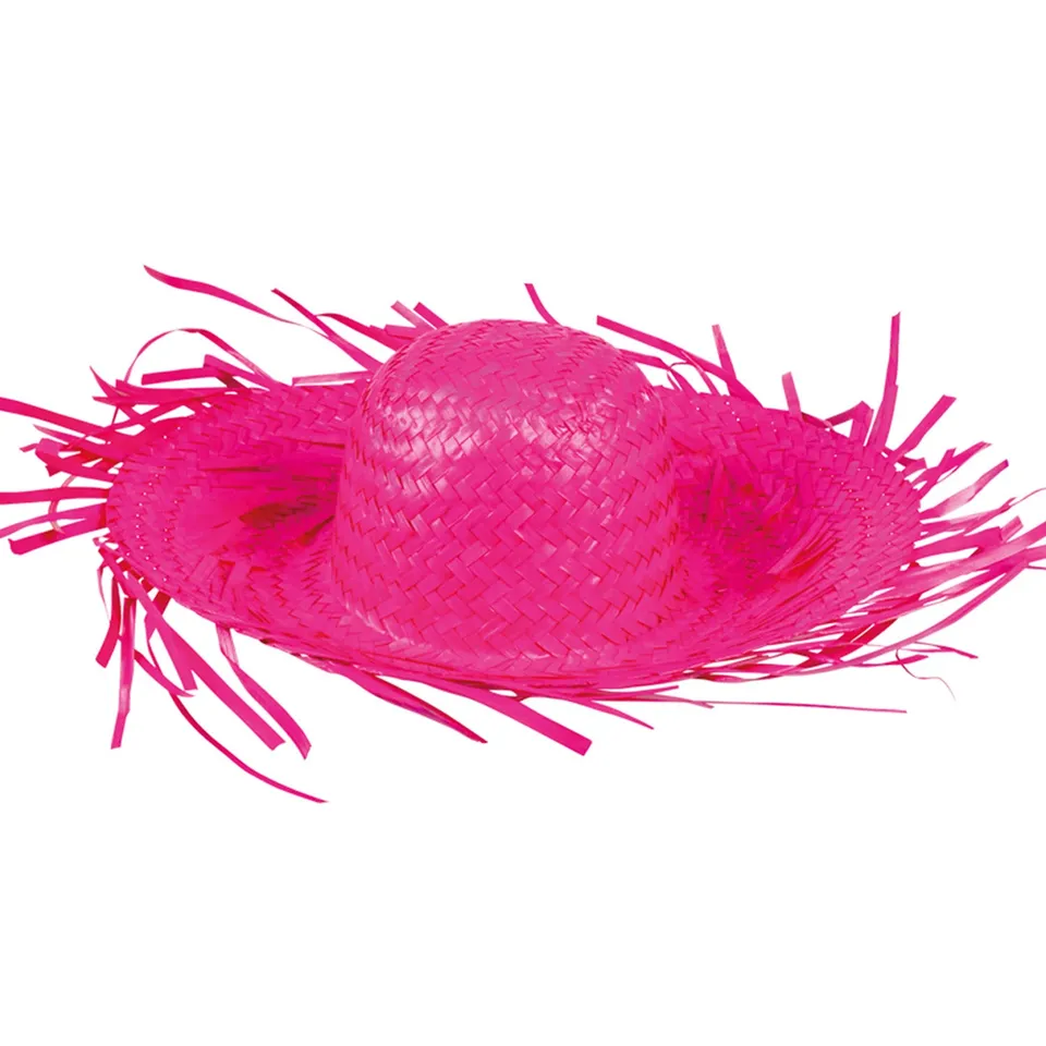 das-kost-mland-accessoires-paradise-strohhut-pink-einheitsgr-e image 1