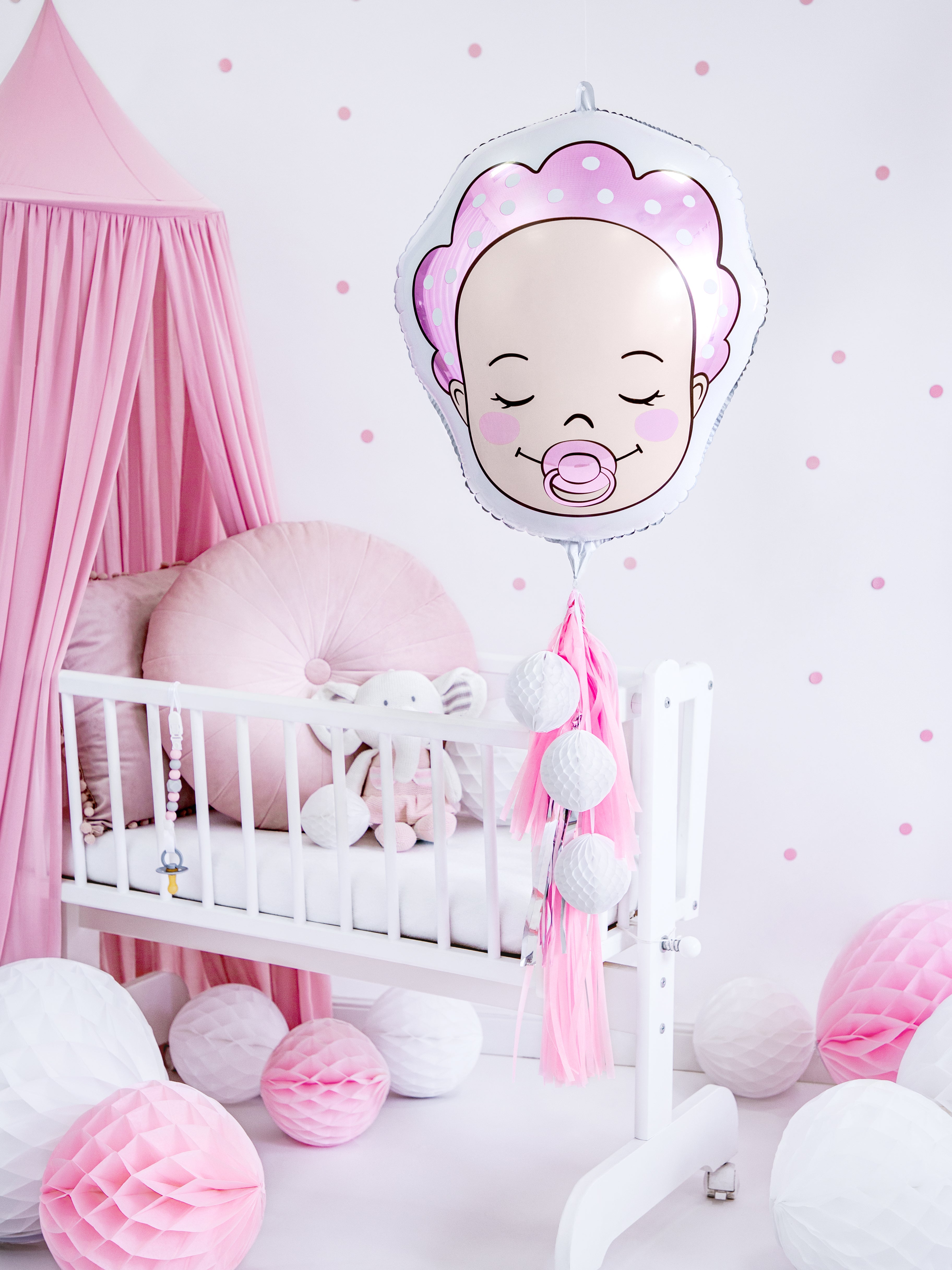 das-kost-mland-dekorationen-folienballon-baby-girl-45cm-rosa-18 image 4