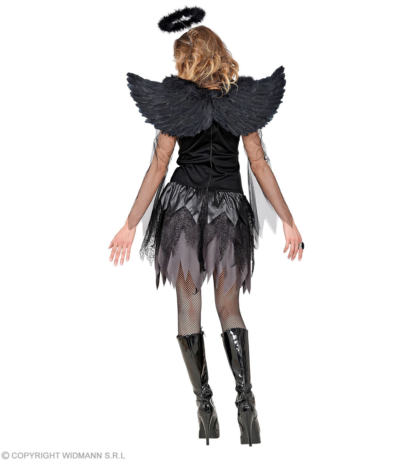 schwarzer-engel-kost-m-damen-kleid-fl-gel-gr-e-l image 3