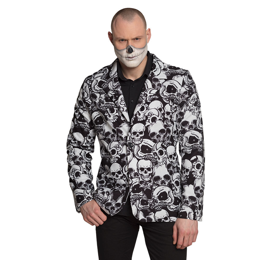 das-kost-mland-jacket-sch-del-sakko-xl-schwarz-wei image 1
