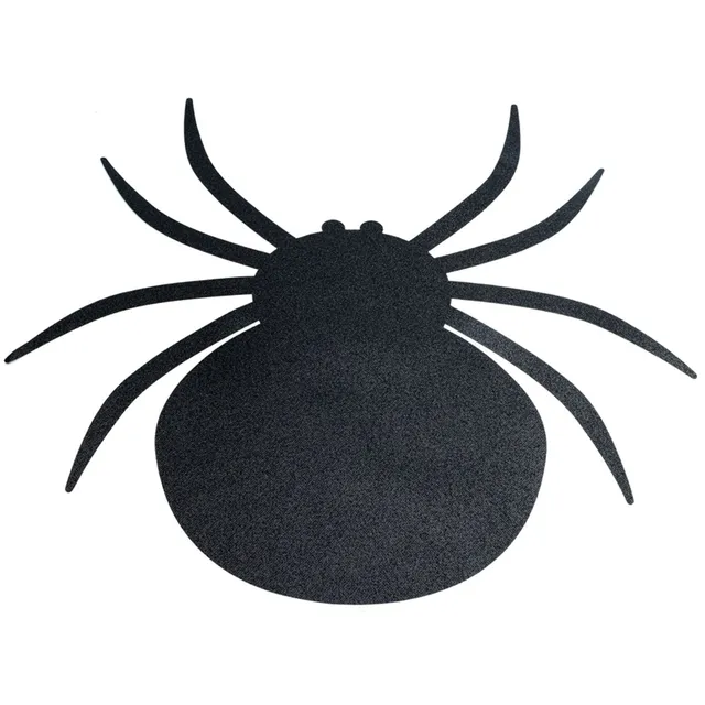 das-kost-mland-dekorationen-halloween-tischset-spinne-4er-schwarz image 1
