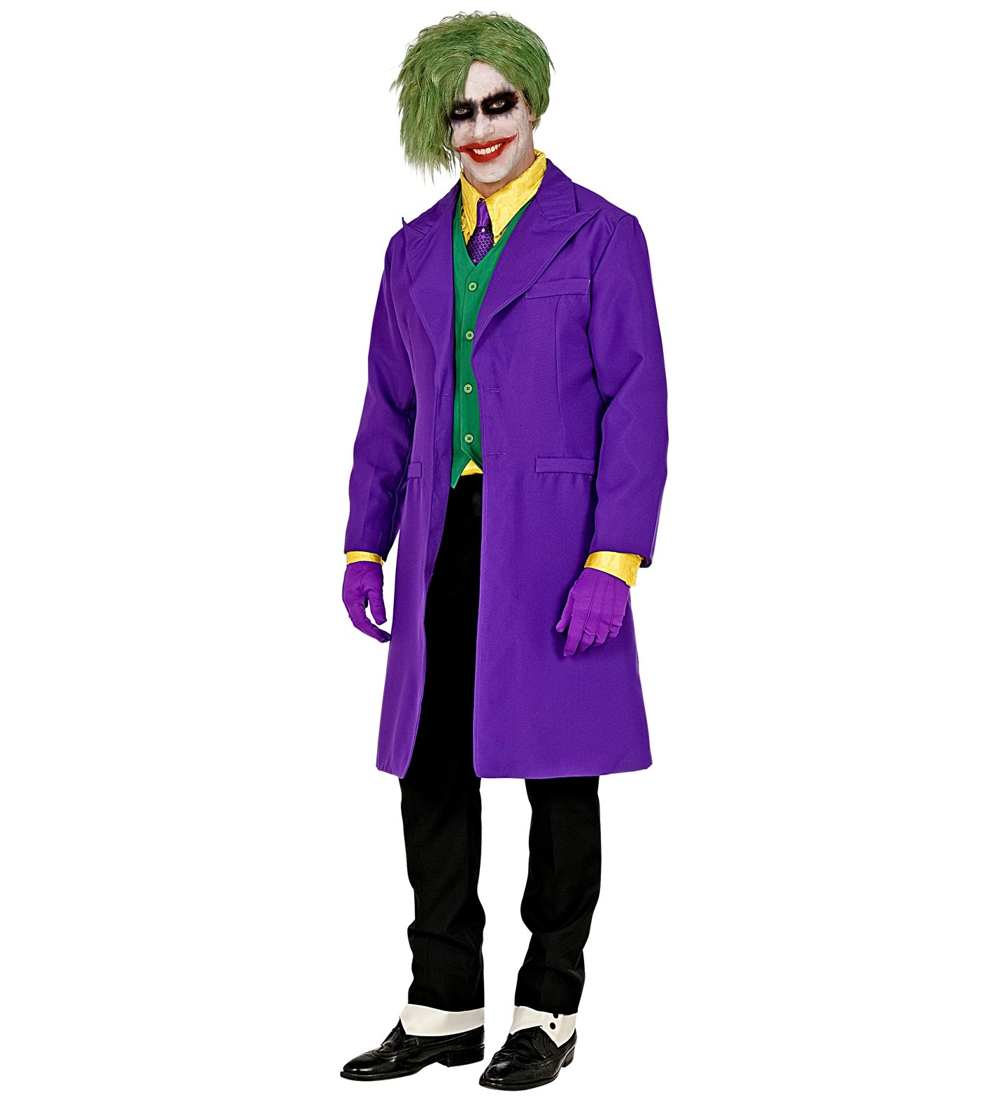 das-kost-mland-herren-joker-clown-kost-m-mehrfarbig-frack-l image 2