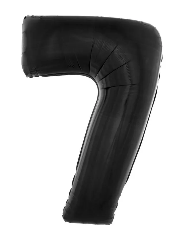 das-kost-mland-xxl-zahlen-folienballon-schwarz-zahl-7-100-cm image 1