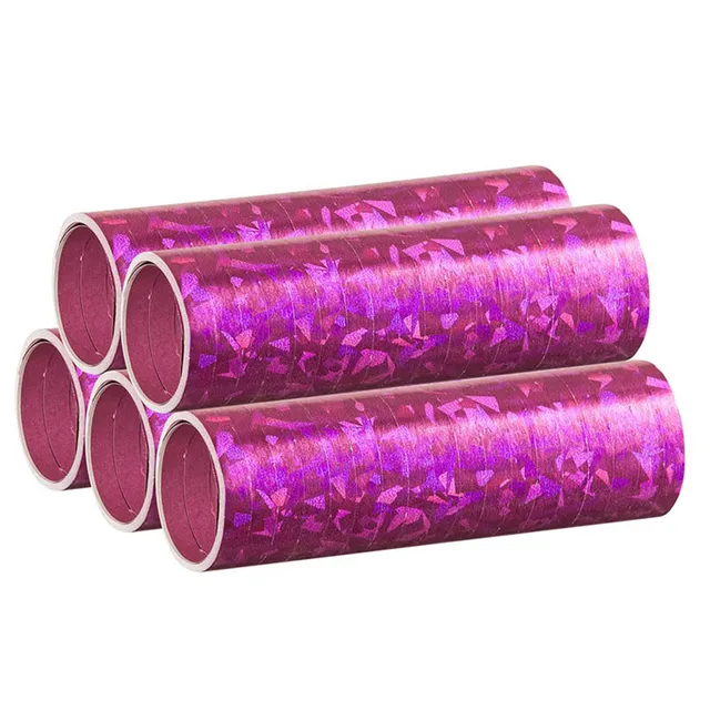 das-kost-mland-luftschlangen-holografisch-pink-5-rollen image 1