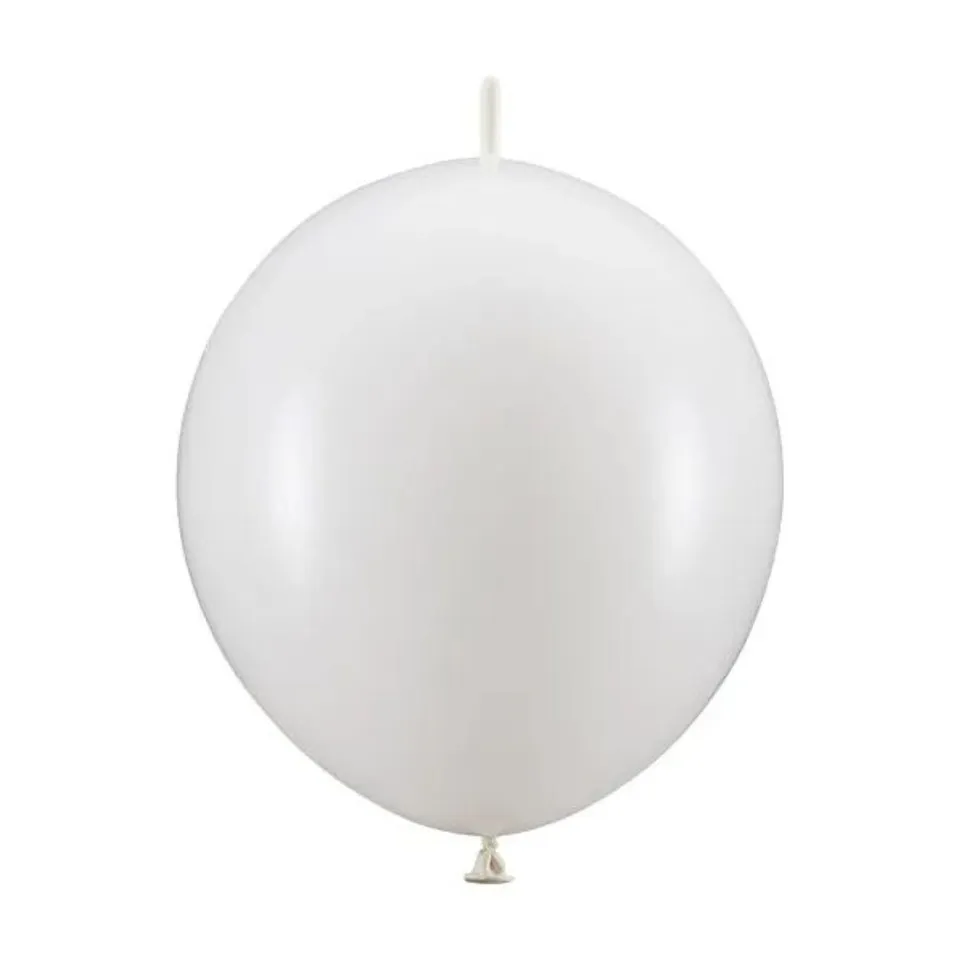 das-kost-mland-latexballon-verbindungsballon-wei-28cm-20-st-ck image 1