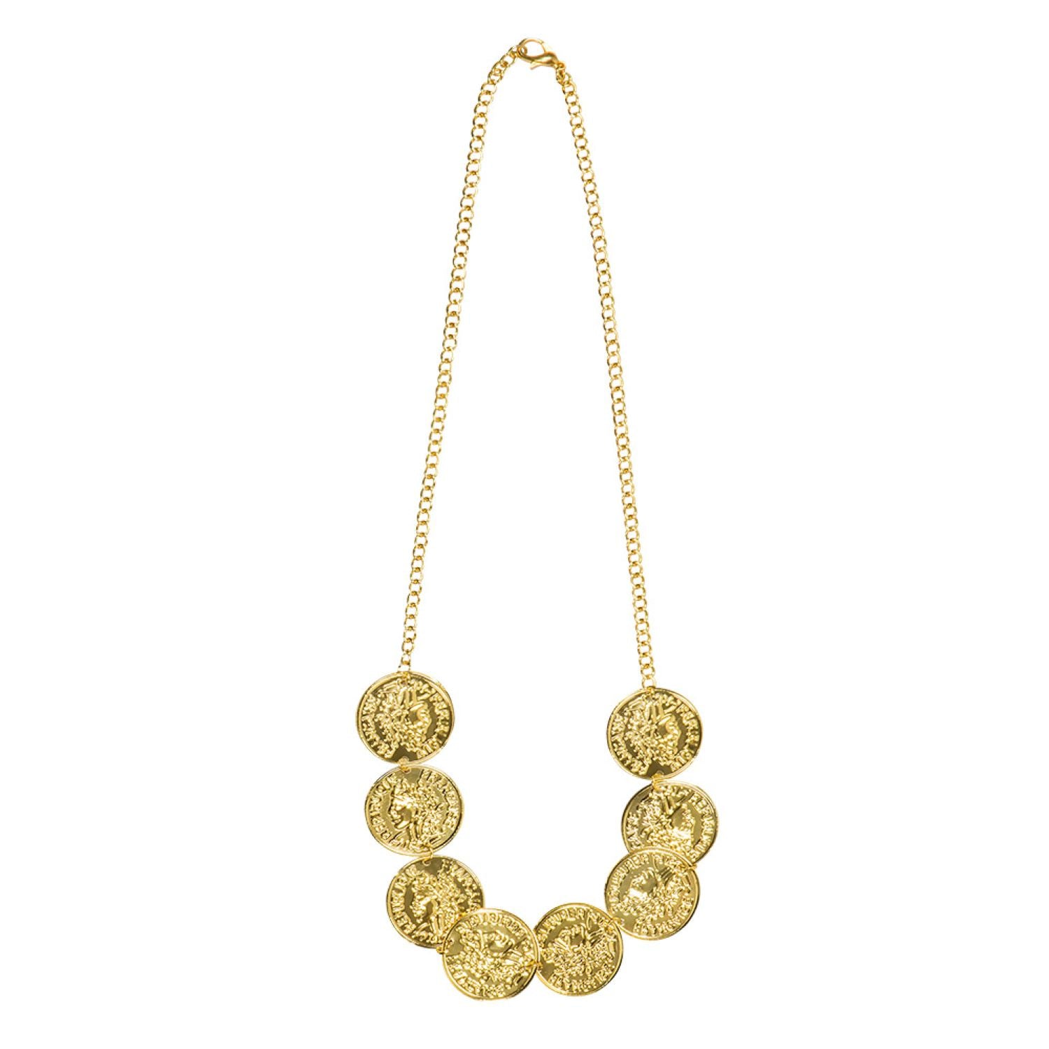 das-kost-mland-accessoires-1001-nacht-schmuckset-kette-ohrringe-gold image 2