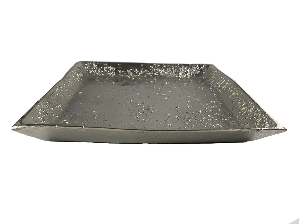 das-kost-mland-dekorationen-riffelmacher-deko-teller-silber-28cm image 1