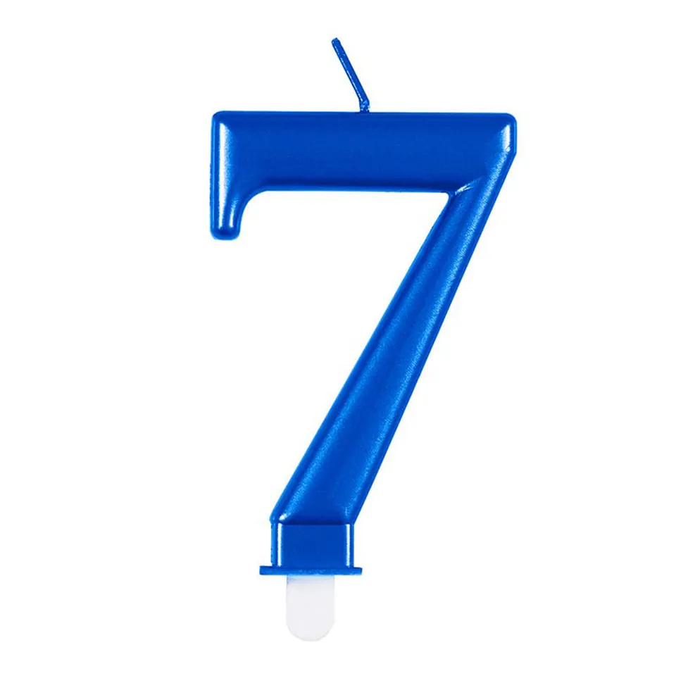 das-kost-mland-zahlenkerze-blau-nr-7-tortenkerze-geburtstag image 1