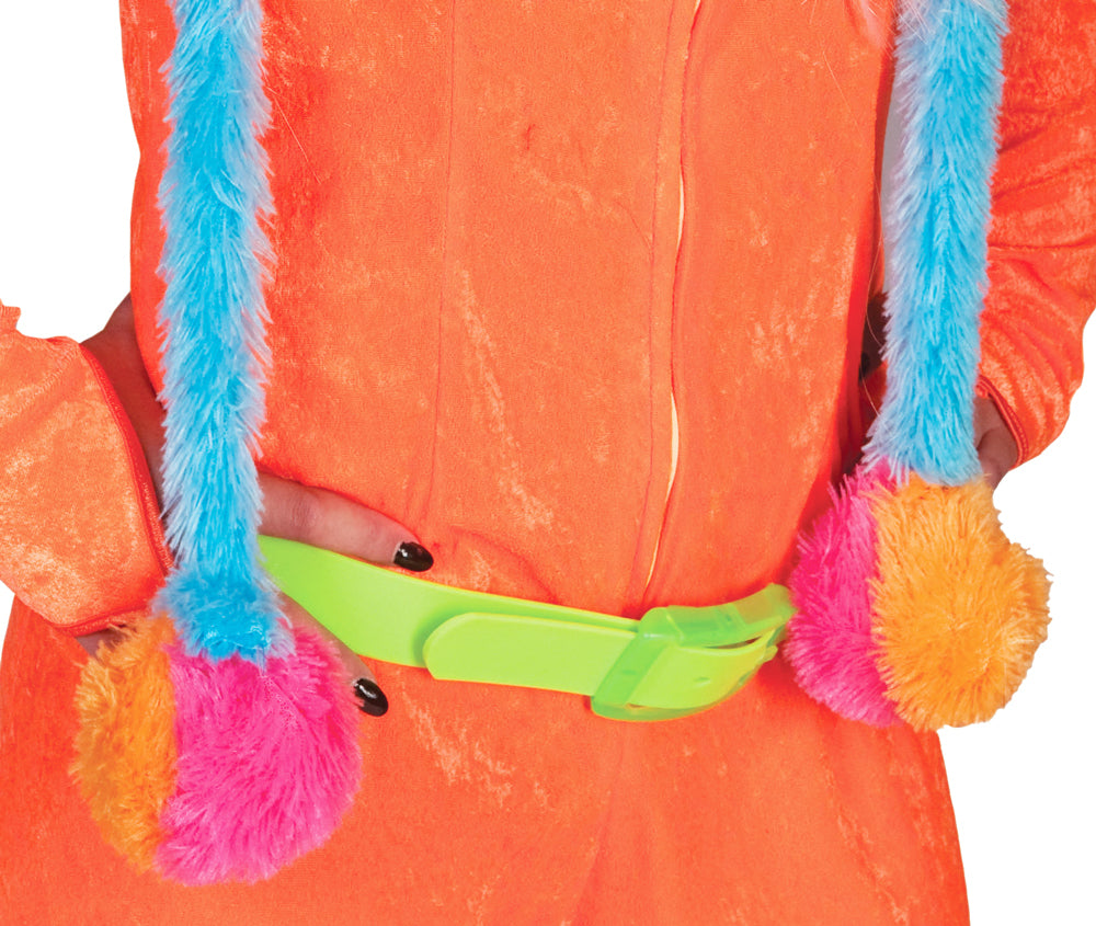 das-kost-mland-pl-schm-tze-rainbow-clownm-tze-bunt image 3