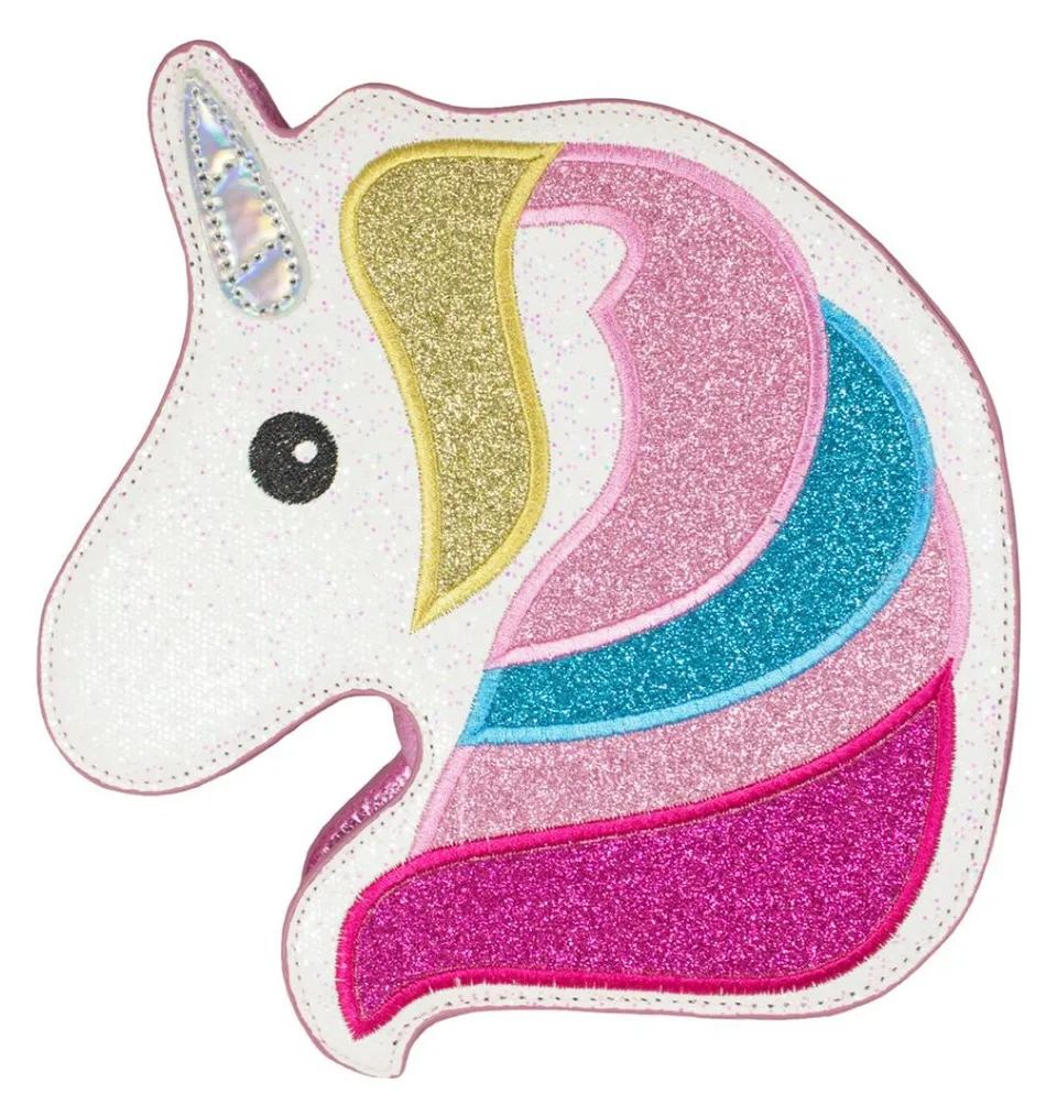 das-kost-mland-accessoires-einhorn-handtasche-glitzer-24-cm image 1