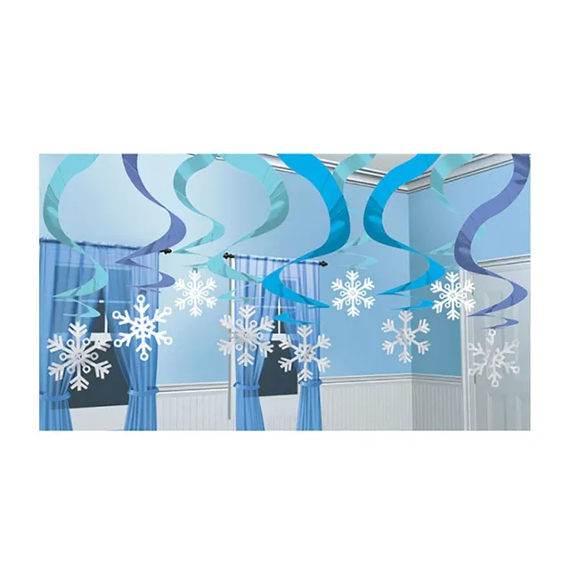 swirldeko-eiskristall-h-ngedeko-60cm-15-st-ck-winter image 1