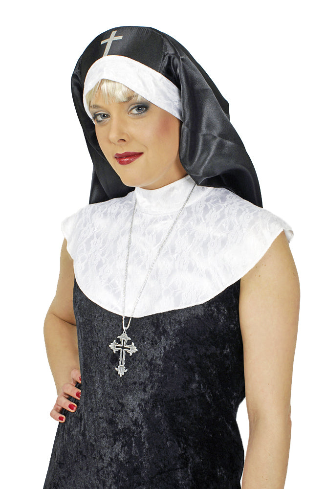 das-kost-mland-damen-sexy-nonne-marianne-kost-m-36-38-schwarz image 2