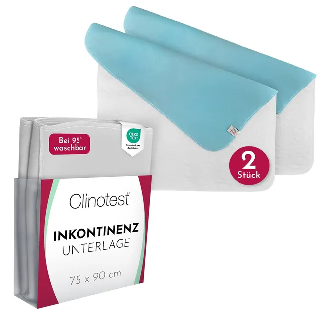 clinotest-inkontinenzunterlage-75x90-wei-blau-2er-set image 1
