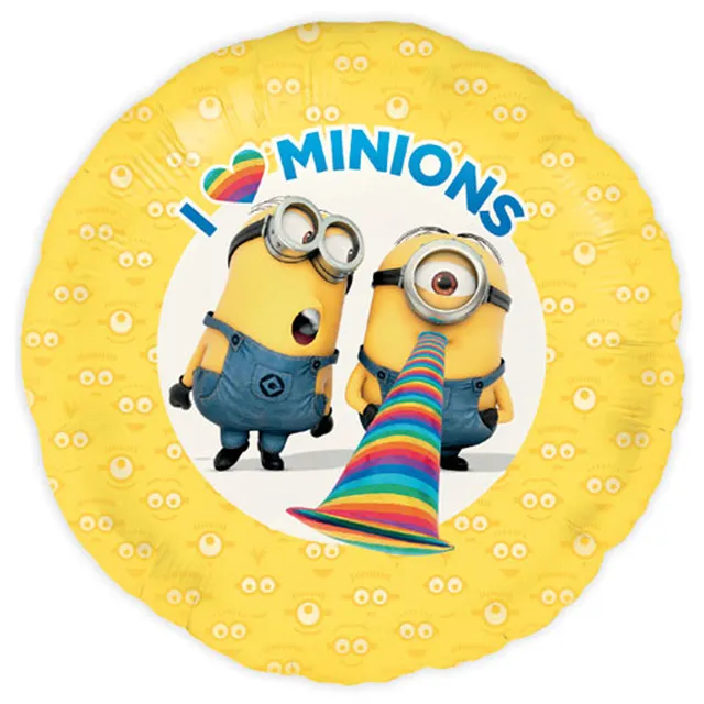 das-kost-mland-minions-folienballon-18-45-cm-i-love image 1