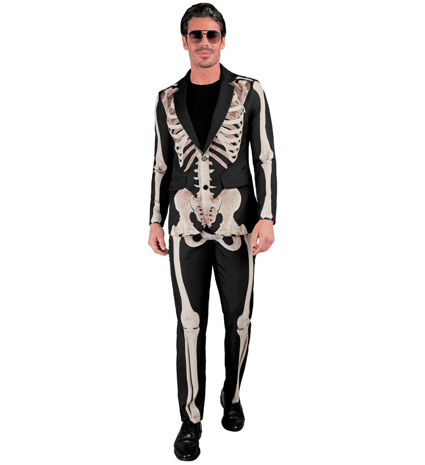 das-kost-mland-herren-skelett-party-fashion-anzug-kost-m-l image 1