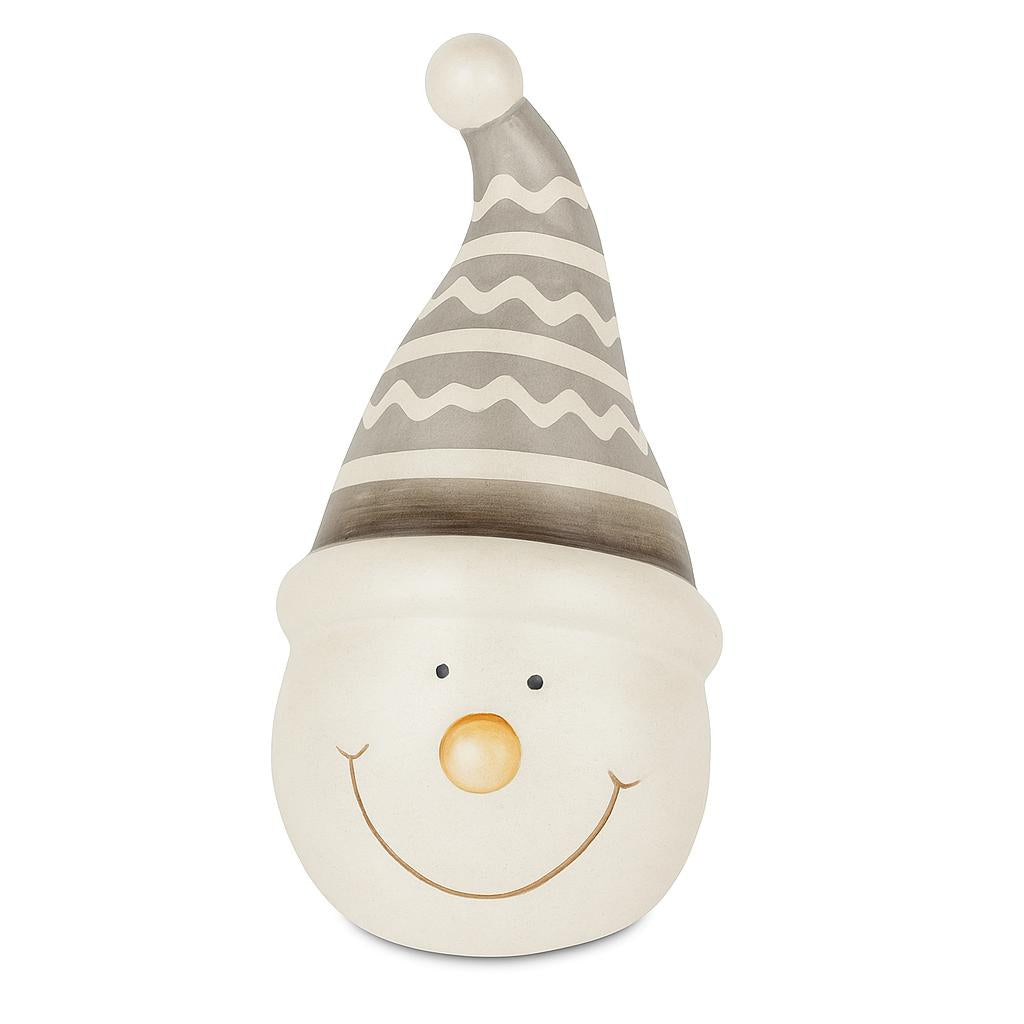 das-kost-mland-accessoires-schneemann-gesicht-m-tze-wei-grau-10x17cm image 1