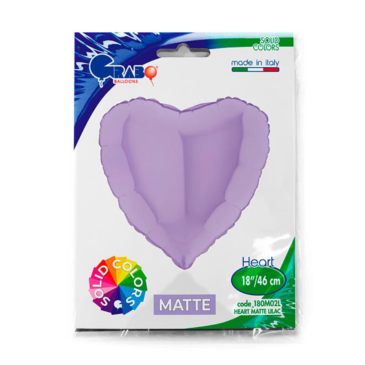 das-kost-mland-herz-folienballon-46-cm-lavendel-matt image 2