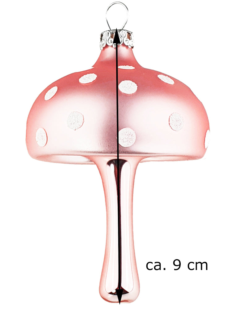 th-ringer-glasdesign-gl-ckspilze-anh-nger-rosa-9cm-2-st-ck image 2