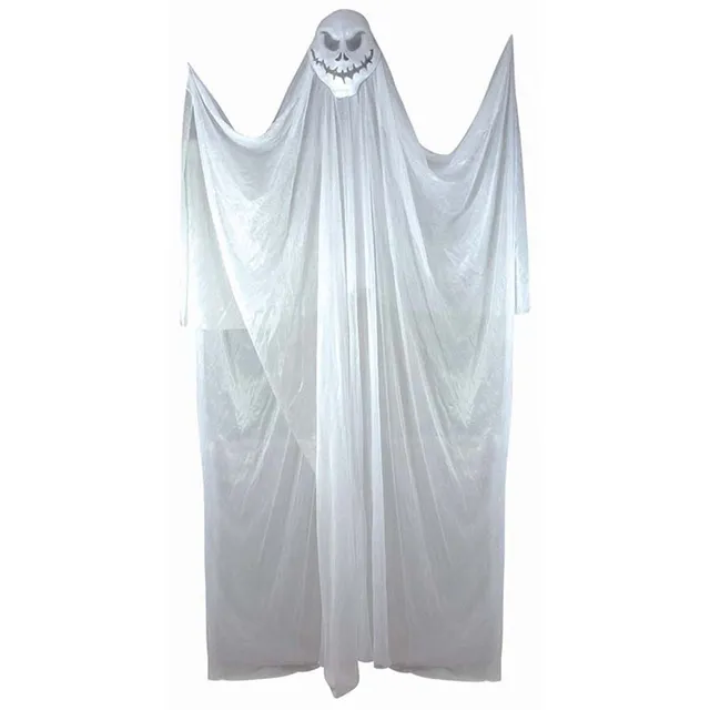 das-kost-mland-dekorationen-halloween-h-ngefigur-geist-210cm-wei image 1