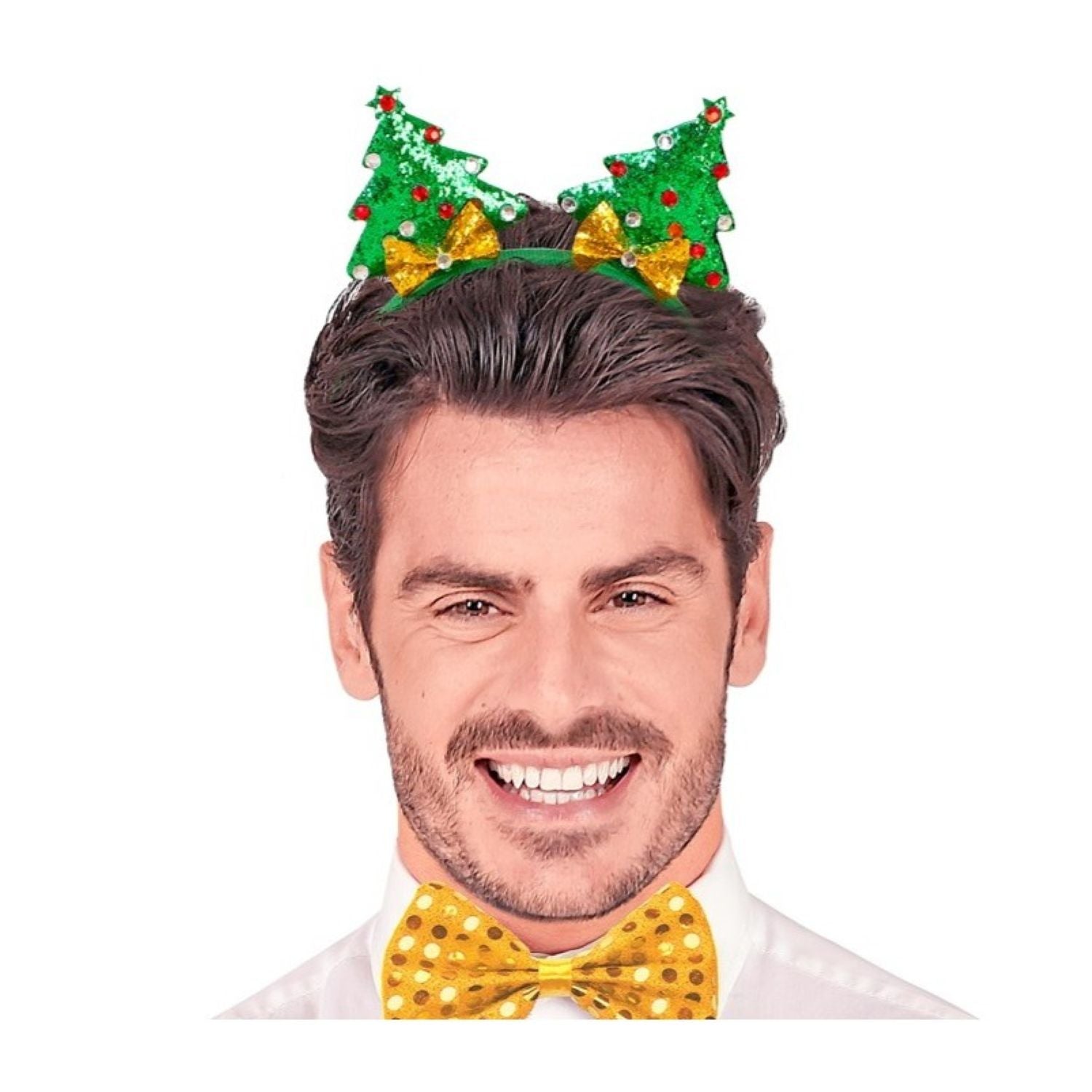das-kost-mland-weihnachtsbaum-haarreif-gr-n-mit-kugeln image 5