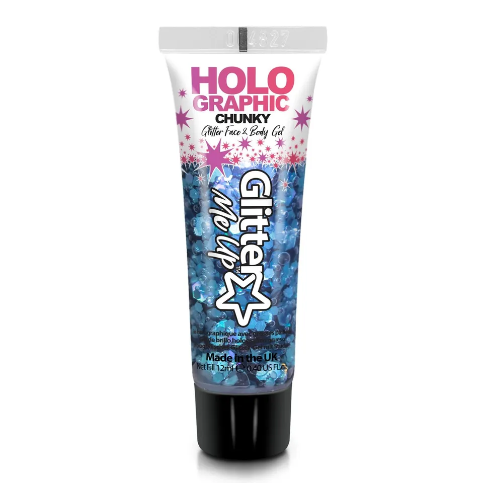 das-kost-mland-accessoires-glitzer-gel-cosmic-blue-12ml-holographic image 1