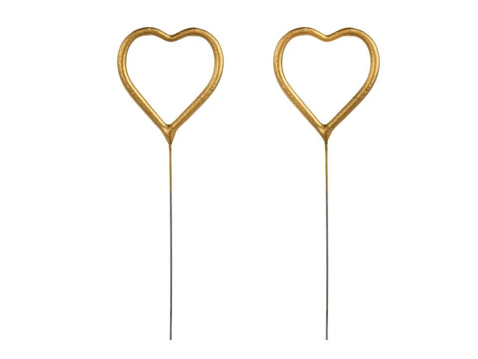das-kost-mland-wunderkerzen-herz-16-5-cm-gold-2-st-ck image 1