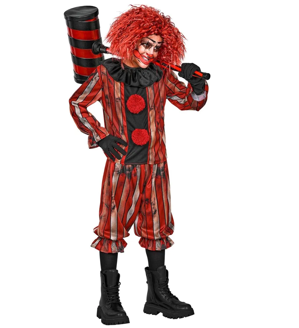das-kost-mland-wicked-clown-horror-clown-jungen-3-tlg-gr-140 image 1